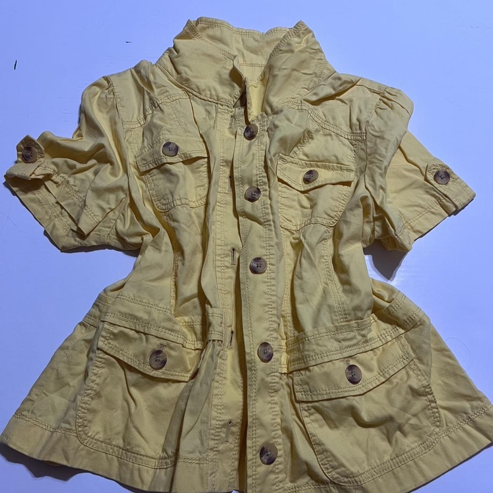 LOFT Women's Yellow Blouse